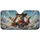 Chihuahua Dogs Mountain Road Trip Adventure - Travel Gift for Dog Owners Car Sunshade - 3