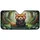 Red Panda Striped Tail Green Leaf Enchanted Forest Daisy Floral - Nature Wildlife Lover Gift Car Sunshade - 3