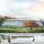Autumn Tree Dappled Path Countryside Vista - Nature Lover Gift Car Sunshade - 5