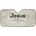 Jesus The Way The Truth Life Script - Daily Faith Lifestyle Gift for Believers Car Sunshade - 3