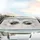 Winking Eye Long Voluminous Eyelashes Arched Brows - Beauty Lover Gift Car Sunshade - 5