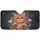 Ginger Tabby Cat Pink Hearts Gold Stars - Cat Lover Car Decor Gift Car Sunshade - 3