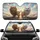 Fluffy Adventurous Cats Wind Blown Fur Open Sky - Cat Lover Gift Car Sunshade - 1