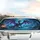 Dragon Ice Cave Fantasy Realm - Mythical Creature Fan Gift Car Sunshade - 5