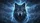 Wolf Golden Blue Eyes Electric Lightning - Wildlife Lover Gift for Nature Lover Car Sunshade - 7