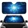 Cosmic Blue Radiant Light Vortex Ethereal Bokeh Orbs - Automotive Interior Decor Gift Car Sunshade - 1