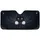 Black Cat Peeking Paws Large White Eyes Celestial Night Sky - Cat Lover Everyday Gift Car Sunshade - 3