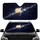 Smiling Sun Moon Planet Celestial Cluster - Space Lover Gift Car Sunshade - 1