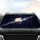 Smiling Sun Moon Planet Celestial Cluster - Space Lover Gift Car Sunshade - 4
