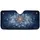Crystalline Fractal Flower Golden Core Cosmic Night Sky - Stargazer Decor Gift Car Sunshade - 3