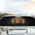 Majestic Faceted Mane Lion Head Golden Eyes Car Decor Gift for Animal Lover Car Sunshade - 5