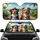 Border Collie Australian Shepherd Dogs Tropical Coastal Road Trip Adventure Car Sunshade - 1