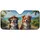 Border Collie Australian Shepherd Dogs Tropical Coastal Road Trip Adventure Car Sunshade - 3