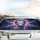 Majestic Eastern Dragon Head Glowing Symbol Cosmic Nebula - Fantasy Lover Gift Car Sunshade - 5