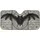 Majestic Bat Red Eyes Gothic Stained Glass Thorny Vines - Dark Fantasy Car Decor Gift Car Sunshade - 3