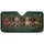 Seven Dachshunds Festive Sweaters Winter Floral - Christmas Holiday Gift for Dachshund Lover Car Sunshade - 3