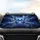 Ornate Butterflies Twinkling Stars Crescent Moon - Cosmic Fantasy Decor Gift Car Sunshade - 4