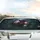 Deep Purple Cream Pink Peonies Berries Foliage Nocturnal Garden - Car Decor Gift Car Sunshade - 5