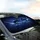 Enchanting Blue Eyes Cosmic Nebula - Ethereal Stargazer Gift Car Sunshade - 6