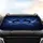 Enchanting Blue Eyes Cosmic Nebula - Ethereal Stargazer Gift Car Sunshade - 4
