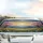 Wildflower Meadow Cherry Blossom Mountain Golden Sun - Nature Lover Gift Car Sunshade - 5