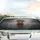 Highland Cow Calf Leopard Bow - Scottish Highlands Wildlife Lover Gift Car Sunshade - 5
