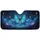 Iridescent Morpho Butterfly Glowing Mushrooms Forest Night Car Decor Gift Car Sunshade - 3