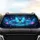 Iridescent Morpho Butterfly Glowing Mushrooms Forest Night Car Decor Gift Car Sunshade - 4