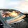Tropical Sunset Palm Trees Ocean Beach - Travel Essentials Gift Car Sunshade - 6