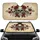 Aged Parchment Skulls Crimson Roses Dark Foliage - Gothic Lover Halloween Car Decor Gift Car Sunshade - 1