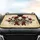 Aged Parchment Skulls Crimson Roses Dark Foliage - Gothic Lover Halloween Car Decor Gift Car Sunshade - 4