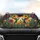 Luminous Hummingbird Stained Glass Floral Garden - Everyday Nature Lover Gift Car Sunshade - 4