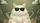 Plump White Cat Black Sunglasses Orange Whiskers Pink Ears Lush Greens - Cat Lover Gift Car Sunshade - 7