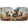 Miniature Schnauzer Dogs Adventure Landscape - Dog Lover Travel Gift Car Sunshade - 3