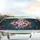 Winding Pink Snakes Glowing Moons Roses - Enchanted Garden Nocturnal Gift for Nature Lovers Car Sunshade - 5