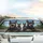 Five Doberman Pinschers Driving Open Road Trip Adventure - Dog Lover Gift Car Sunshade - 5