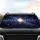 Radiant Moon Phases Golden Orbital Stars Astrological Symbols - Travel Essentials Car Sunshade - 4