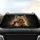Yorkshire Terrier Dog Engaging Smile Ethereal Golden Rays - Dog Owner Gift Car Sunshade - 4