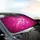 Sparkling Geometric Triangles Starbursts Particle Effects - Everyday Accessory Gift Car Sunshade - 6