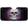 White Skull Neon Rose Heart Paint Splash - Alternative Lifestyle Gift Car Sunshade - 3