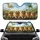 Golden Retrievers Sunglasses Tropical Coastal Road Trip - Travel Essentials Gift Car Sunshade - 1