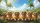 Golden Retrievers Sunglasses Tropical Coastal Road Trip - Travel Essentials Gift Car Sunshade - 7