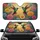 Graceful Hummingbirds Blossom Stained Glass Mosaic - Bird Lover Gift Car Sunshade - 1