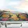 Graceful Hummingbirds Blossom Stained Glass Mosaic - Bird Lover Gift Car Sunshade - 5