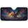 American Flag Dragon Fire - Patriotic Car Accessory for Dragon Lover Car Sunshade - 3