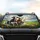 Funny Cow Driving Road Trip - Farmhouse Car Decor Gift for Cow Lover Car Sunshade - 4