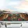 Green Dinosaurs Santa Hats Christmas Tree Snowflakes - Holiday Christmas Gift Car Sunshade - 5