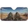 Grinning Skeletons Desert Road Trip - Travel Essentials Gift for Road Trip Lover Car Sunshade - 3