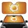 Fried Egg Golden Yolk Steam Sunrise - Morning Drive Lifestyle Gift Car Sunshade - 1