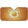 Fried Egg Golden Yolk Steam Sunrise - Morning Drive Lifestyle Gift Car Sunshade - 3